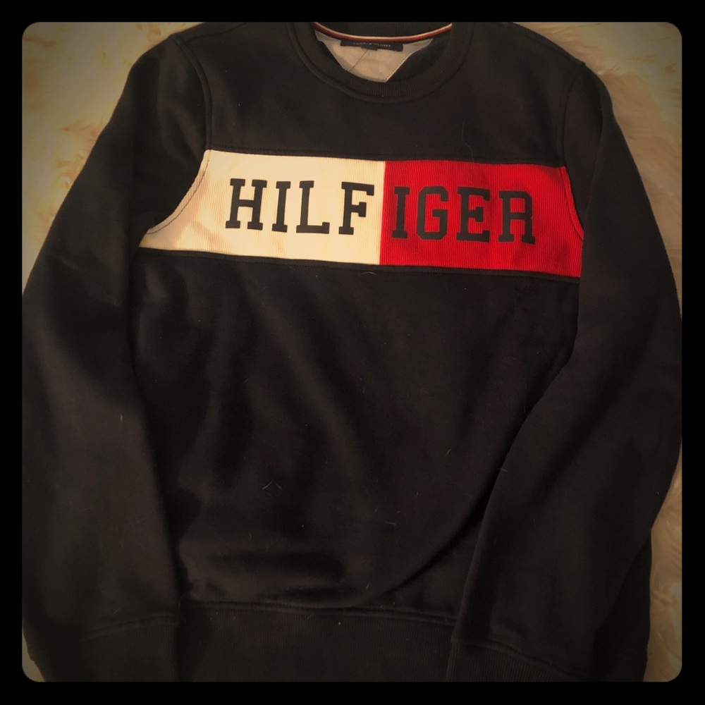 Brand new navy blue Tommy Hilfiger sweatshirt.
